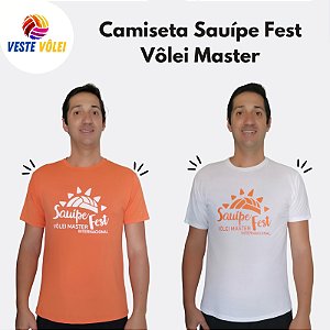 Camiseta Masculina Sauípe Fest Vôlei Master