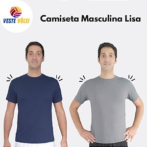 Camiseta Masculina Lisa