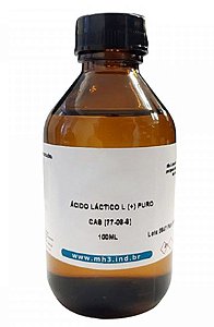 Ácido lactico (lático) puro - 100ml