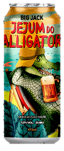 Cerveja Big Jack Doppelbock Jejum do Aligator 473ml