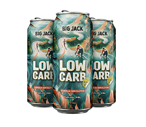 Kit 3 Cerveja Big Jack Low Carb Sem Glúten 473ml