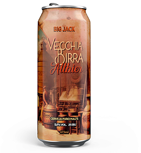 Cerveja Big Jack Altbier Vecchia Birra 473ml