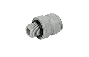 Conexão rápida rosca macho 3/8" BSP x tubo 5/16"