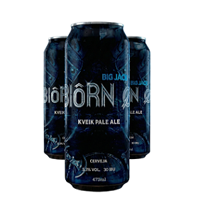 Kit 3 Cerveja Big Jack Kveik Pale Ale Biôrn 473ml