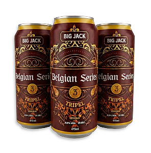 Kit 3 Cerveja Big Jack Tripel 473ml