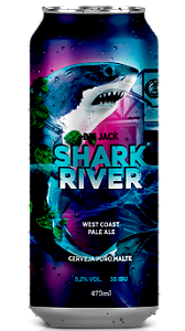 Cerveja Big Jack Shark River West Coast Pale Ale 473ml