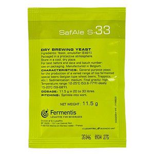 Fermento Fermentis SafAle™ S-33 11,5g