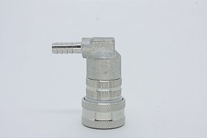 Conector ball lock inox gas espigão 1/4"