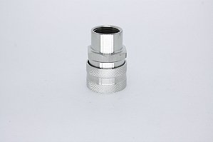 Engate rápido macho de 1/2", em inox 304,  com espigão 1/2"