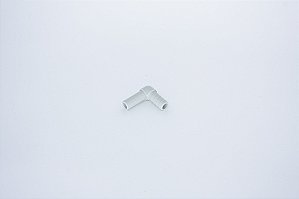 Conexão rápida cotovelo pino 3/8" x espigão Diam Int 3/8"