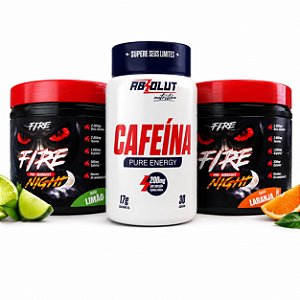 Combo Pré Treino Fire Night + Cafeína Absolut