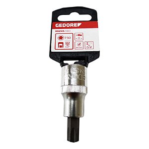 CHAVE SOQUETE TORX 1/2 X T50 R62452110 GEDORE RED
