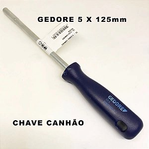 CHAVE CANHAO 5X125 335 GEDORE