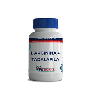 L Arginina 2g + Tadalafila 5mg (90 cápsulas)