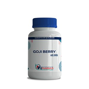 Goji Berry 400mg - 60 cápsulas