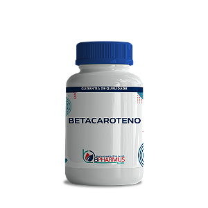 Betacaroteno 50mg 30 Cápsulas