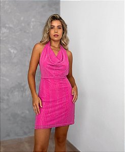 Vestido Pink Brilhante