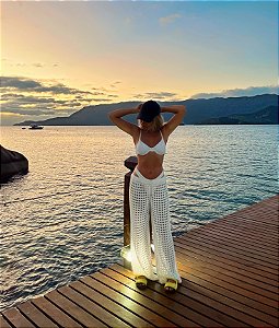 Pantalona Saída de Tricô