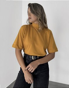 T-shirt Zara Gola Alta