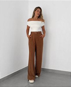 Calça de linho