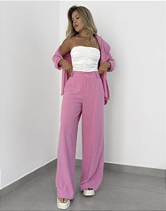 Calça de linho