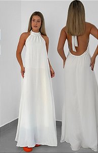 Vestido Longo Costa Aberta