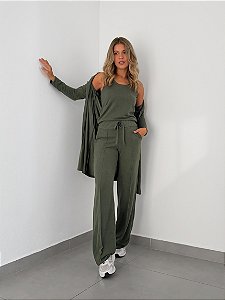 Trijunto Tricô Malha