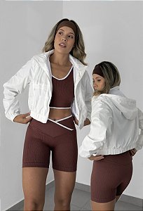 Jaqueta Corta Vento Acinturada | Lana