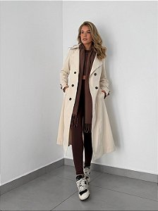 Parka Sobretudo Alongada