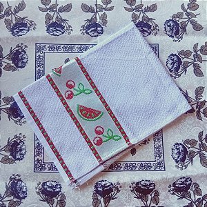 Toalhinha Frutas Vermelhas