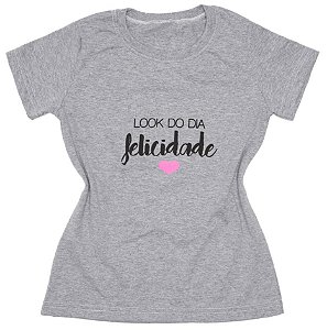 T-Shirt verão Feminina Adulta camiseta Mescla Look do dia