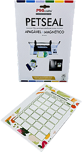 Petseal magnético com apagável  75 micras