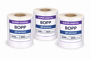 Bopp Brilho Super Digital - 33cm x 350 m