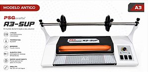 Kit Laminadora PSGA3-SUP + Bopp A4 + protetor