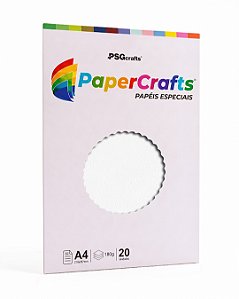 Papel Especial PaperCrafts CASCA LARANJA 180g A4 20 folhas