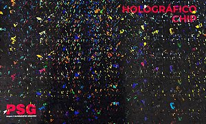 Filme BOPP Holográfico Chip 28 Micras