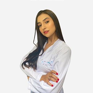 Jaleco Feminino Manga Longa Det Odonto Dente