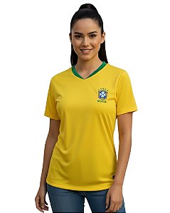 Camiseta Baby Look Brasil