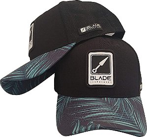 Boné Blade Surfboards Premium Trucker Estampa Folhas