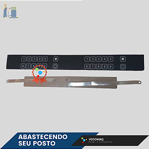 Teclado Da Bomba Helix Grande Com Circuito (Painel Duplo)