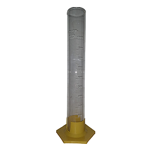 Proveta De Vidro Graduada 1000ml C/ Base De Polipropileno