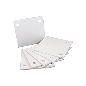 Papel Filtrante 7x7" 2 Furos Tipo A Grosso - Caixa c/ 10Kg