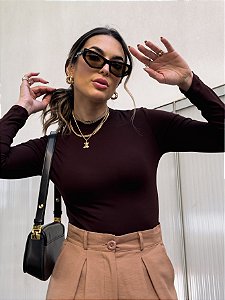 Blusa de Manga Longa Feminina