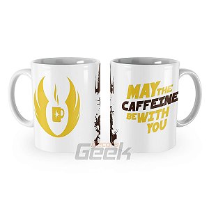 Caneca Star Wars May The Caffeine be With You
