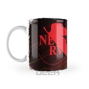 Caneca Neon Genesis Evangelion Nerv Logo