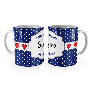 Caneca Presente Para o Melhor Sogro do Mundo