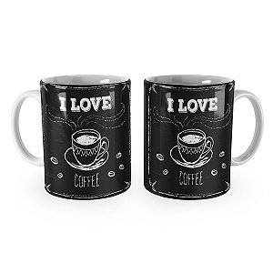 Caneca I Love Coffee