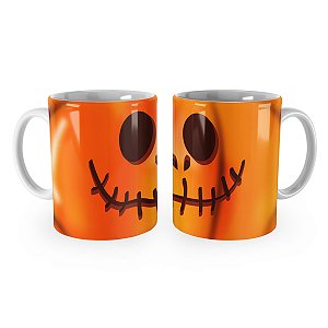 Caneca Abóbora Halloween