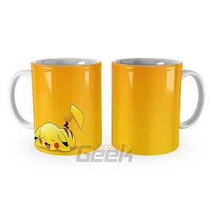 Caneca Pikachu Cansado