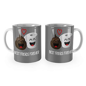 Caneca Presente Melhor Amiga Friends Forever Mod 2